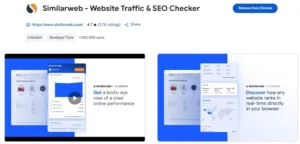 SimilarWeb Extension tool