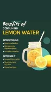 Lemon Water Benefits