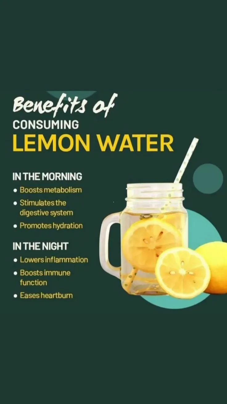 Lemon Water Benefits